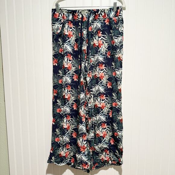Cacique Pants - Lane Bryant Cacique Sleep Tropical Print Pajama Lounge Pants Size 14/16